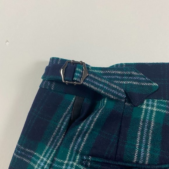 SUITSUPPLY Shawl Collar Plaid Tuxedo Suit Jacket Pants Mens 42 Blackwatch Tartan - Picture 15 of 16